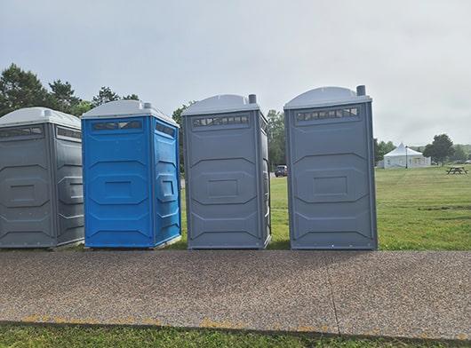 our crew regularly cleans and maintains the special event restrooms during the duration of your event to ensure they're always in pristine condition